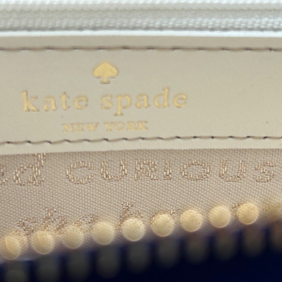 NWT Kate Spade New York Lacey PWRU2811 Signature spade leather royal cobalt - Picture 9 of 12